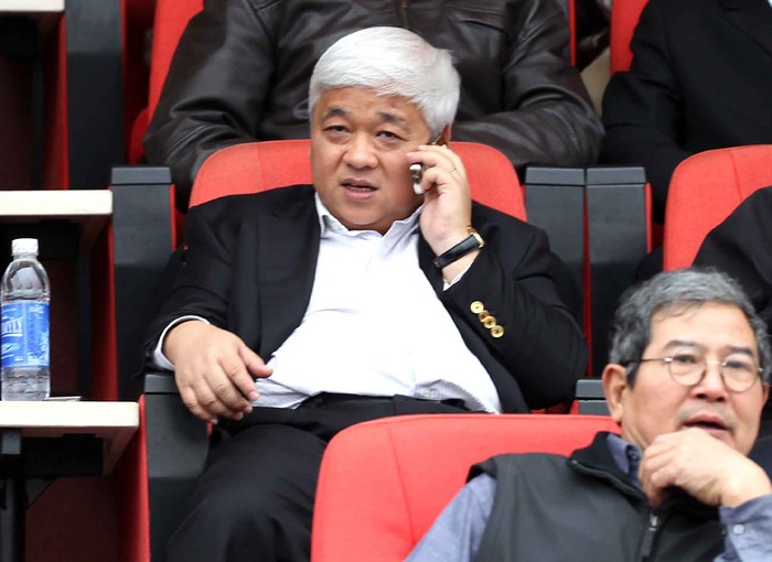 Trước khi bị bắt, bầu Kiên là ông bầu có quyền lực hàng đầu của bóng đá Việt Nam. (Ảnh VSI)
